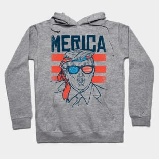 Merica Donald Trump Hoodie